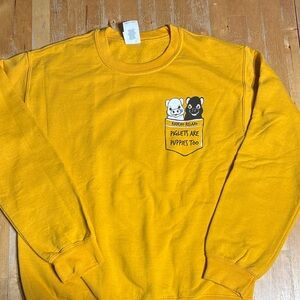 Rancho Relaxo Animal Rescue Piglets are Puppies too sweatshirt